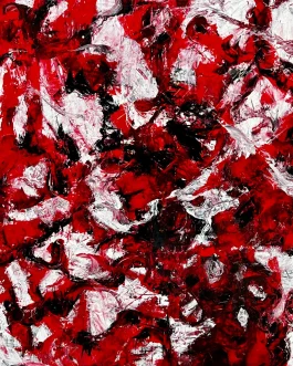 Acrylic paint on cotton canvas