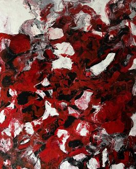 Acrylic paint on cotton canvas